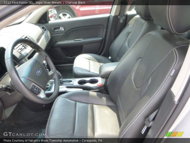 Ingot Silver Metallic / Charcoal Black 2012 Ford Fusion SEL