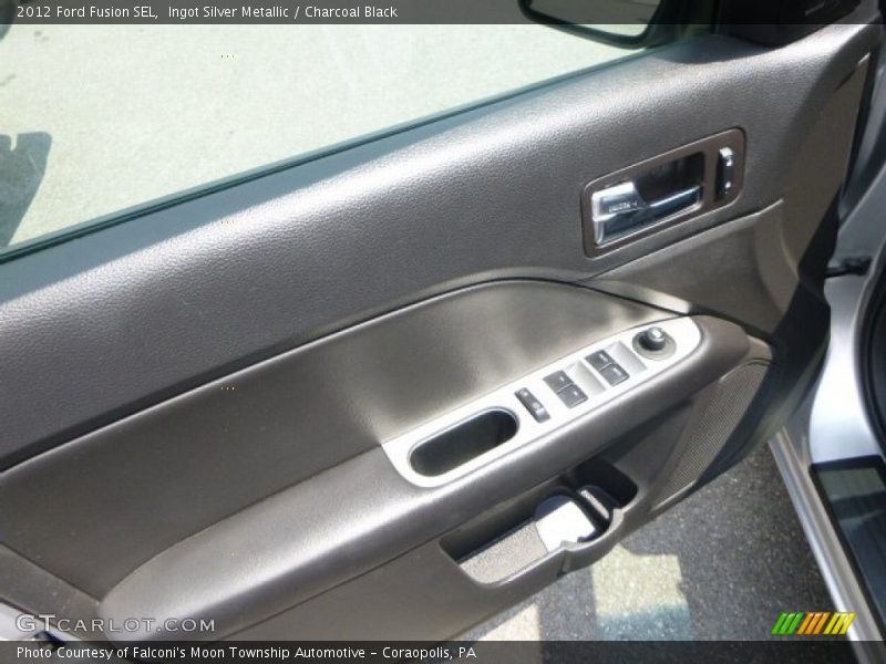 Ingot Silver Metallic / Charcoal Black 2012 Ford Fusion SEL