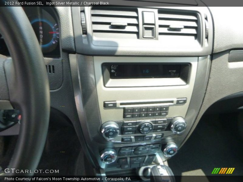 Ingot Silver Metallic / Charcoal Black 2012 Ford Fusion SEL