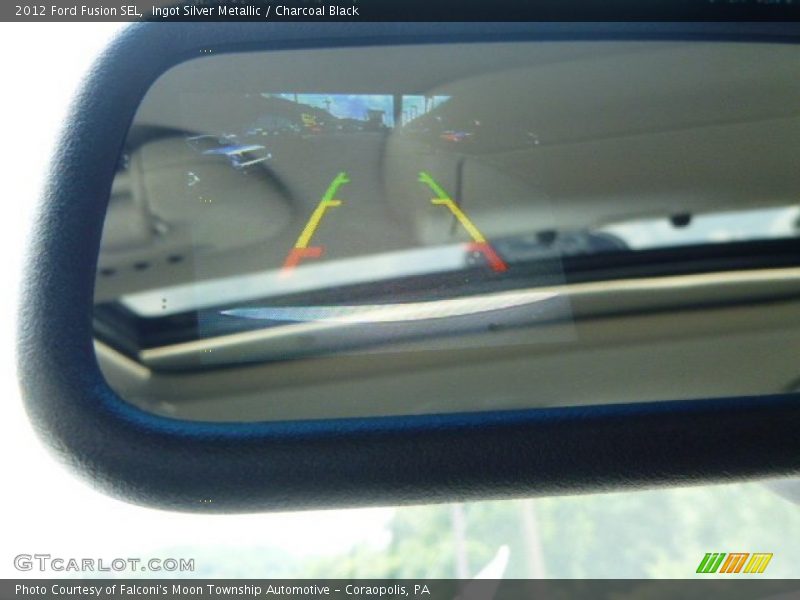Ingot Silver Metallic / Charcoal Black 2012 Ford Fusion SEL