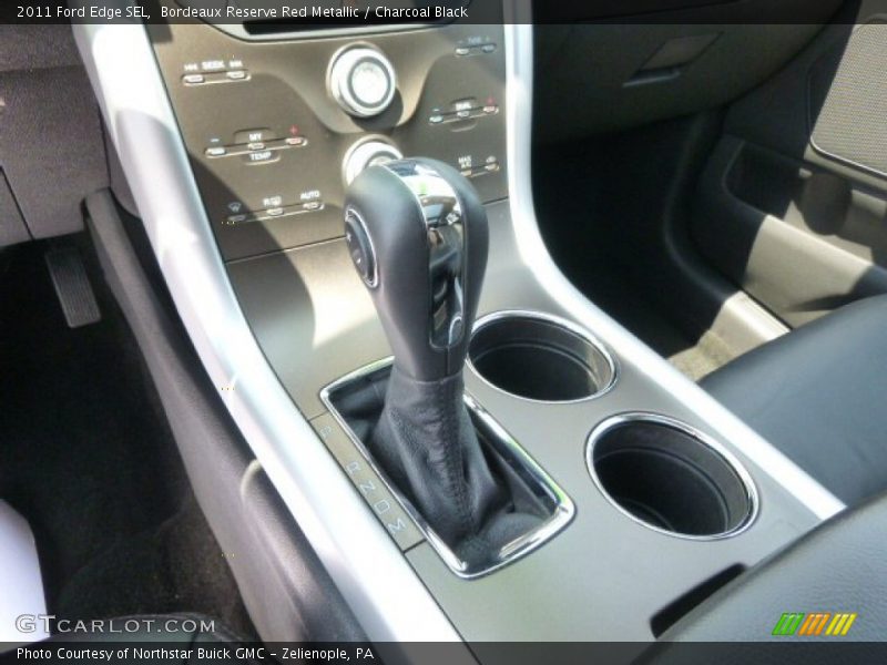 Bordeaux Reserve Red Metallic / Charcoal Black 2011 Ford Edge SEL