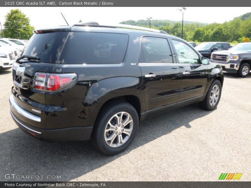 Carbon Black Metallic / Ebony 2015 GMC Acadia SLT AWD