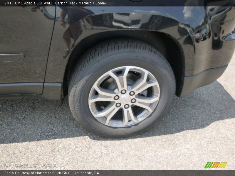 Carbon Black Metallic / Ebony 2015 GMC Acadia SLT AWD