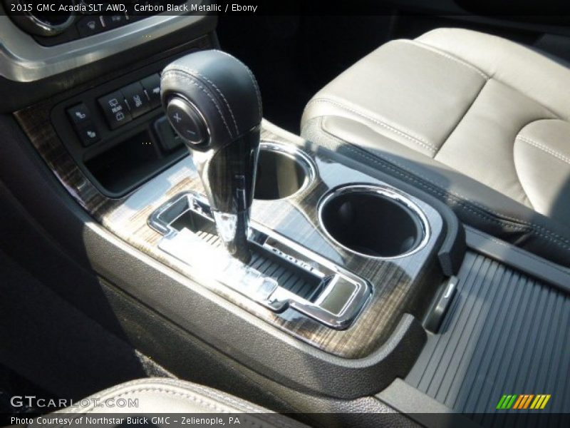 Carbon Black Metallic / Ebony 2015 GMC Acadia SLT AWD