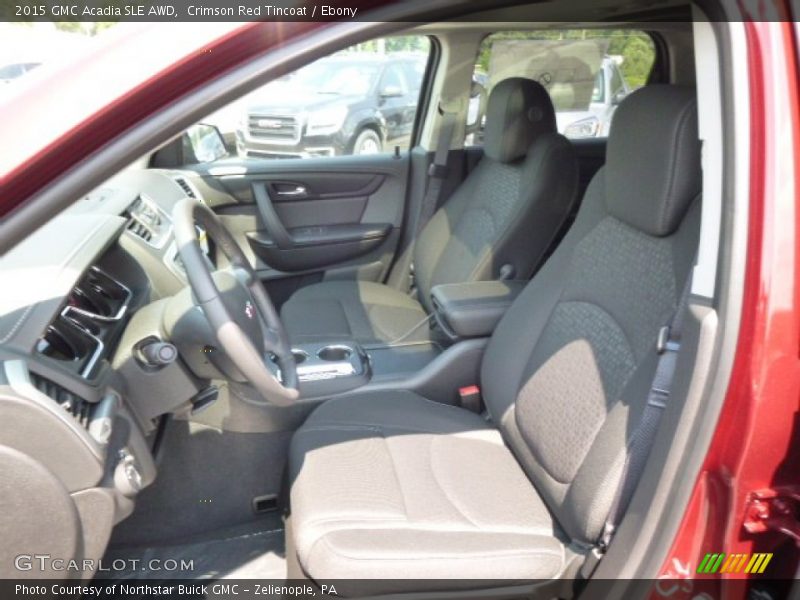 Crimson Red Tincoat / Ebony 2015 GMC Acadia SLE AWD