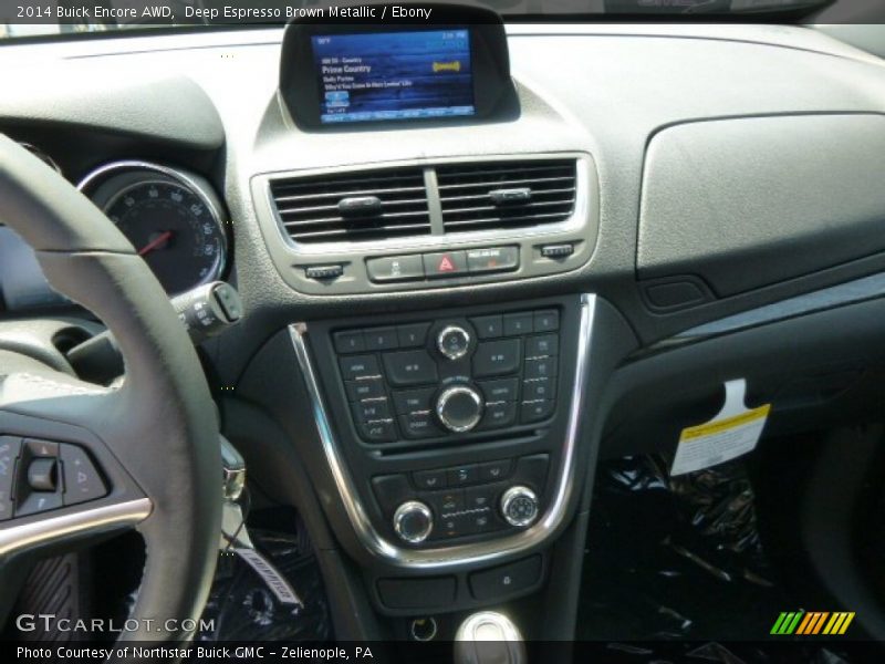 Deep Espresso Brown Metallic / Ebony 2014 Buick Encore AWD