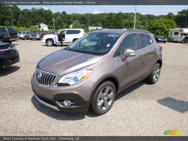 Deep Espresso Brown Metallic / Ebony 2014 Buick Encore Leather