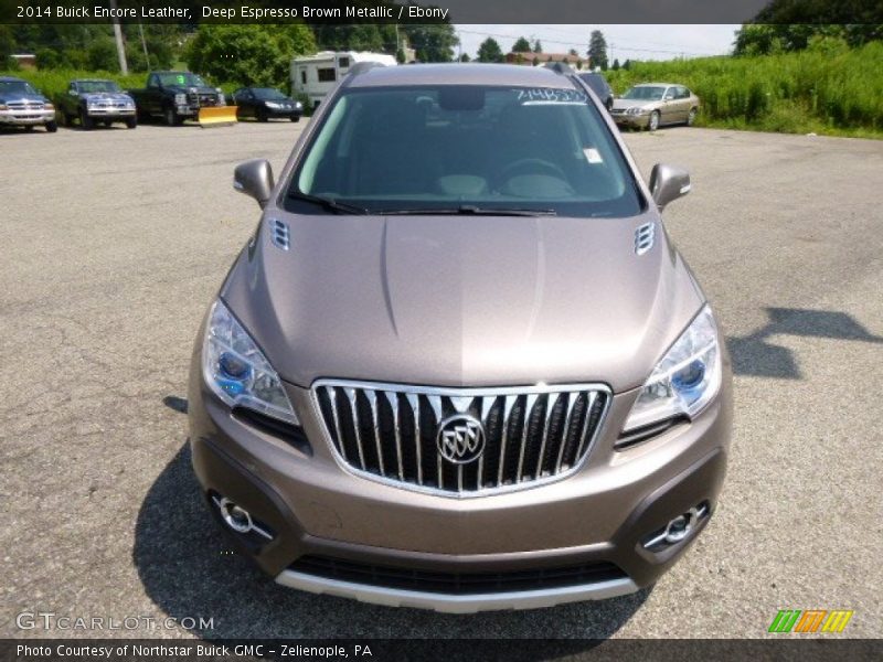 Deep Espresso Brown Metallic / Ebony 2014 Buick Encore Leather