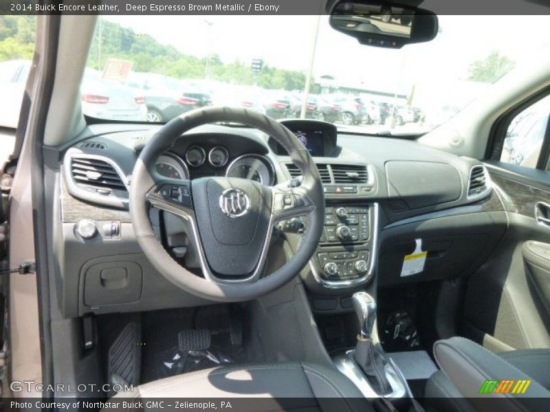 Deep Espresso Brown Metallic / Ebony 2014 Buick Encore Leather