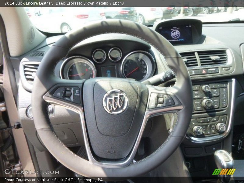 Deep Espresso Brown Metallic / Ebony 2014 Buick Encore Leather
