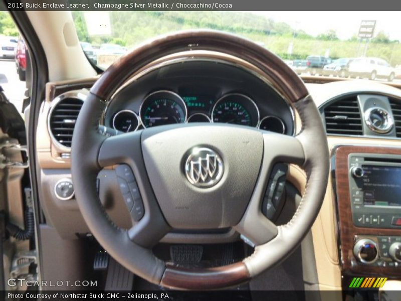  2015 Enclave Leather Steering Wheel