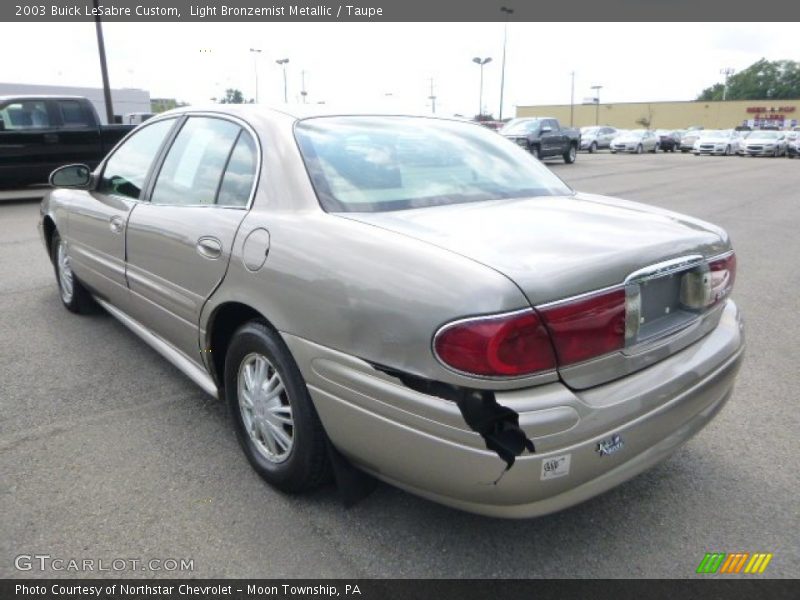 Light Bronzemist Metallic / Taupe 2003 Buick LeSabre Custom