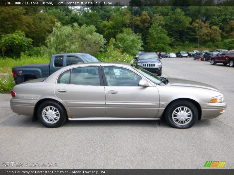 Light Bronzemist Metallic / Taupe 2003 Buick LeSabre Custom