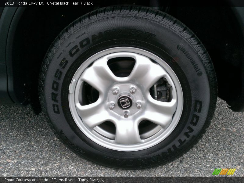 Crystal Black Pearl / Black 2013 Honda CR-V LX