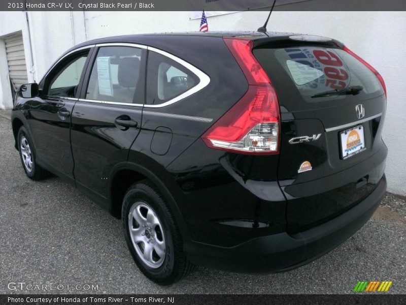 Crystal Black Pearl / Black 2013 Honda CR-V LX