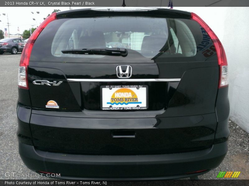 Crystal Black Pearl / Black 2013 Honda CR-V LX