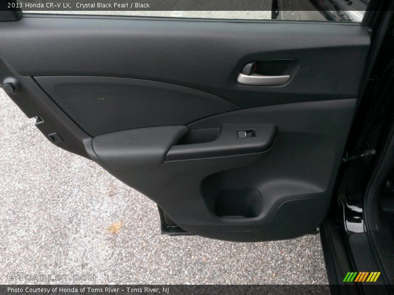 Crystal Black Pearl / Black 2013 Honda CR-V LX