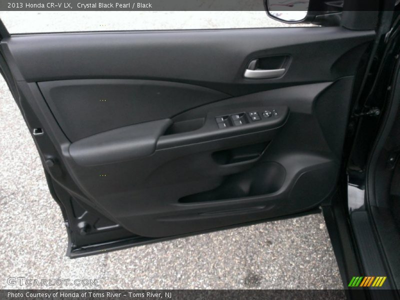 Crystal Black Pearl / Black 2013 Honda CR-V LX