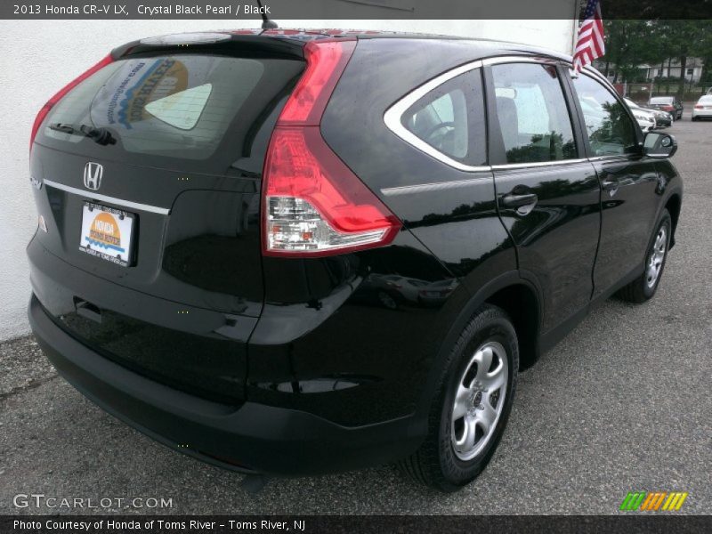 Crystal Black Pearl / Black 2013 Honda CR-V LX