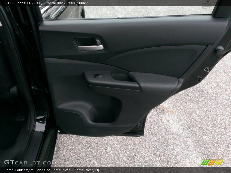 Crystal Black Pearl / Black 2013 Honda CR-V LX