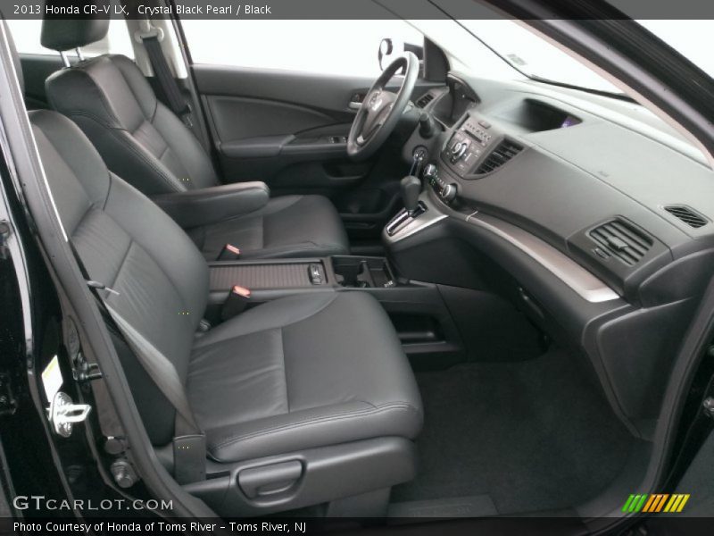 Crystal Black Pearl / Black 2013 Honda CR-V LX