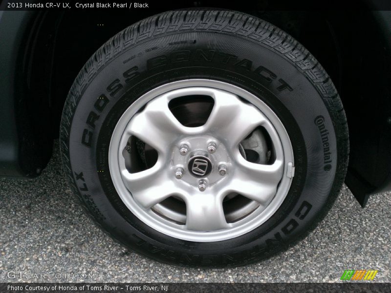 Crystal Black Pearl / Black 2013 Honda CR-V LX
