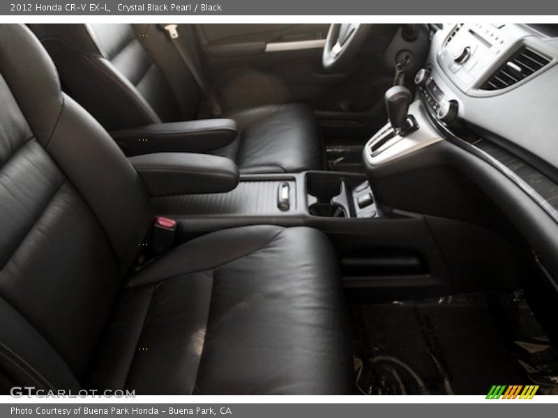 Crystal Black Pearl / Black 2012 Honda CR-V EX-L