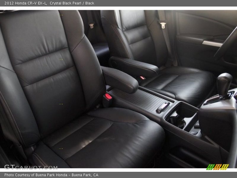 Crystal Black Pearl / Black 2012 Honda CR-V EX-L