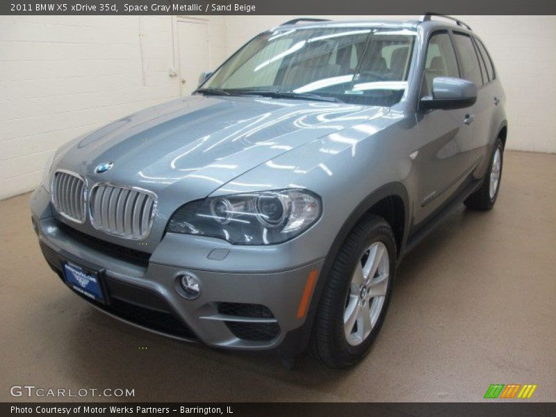 Space Gray Metallic / Sand Beige 2011 BMW X5 xDrive 35d