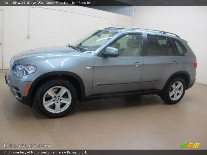 Space Gray Metallic / Sand Beige 2011 BMW X5 xDrive 35d