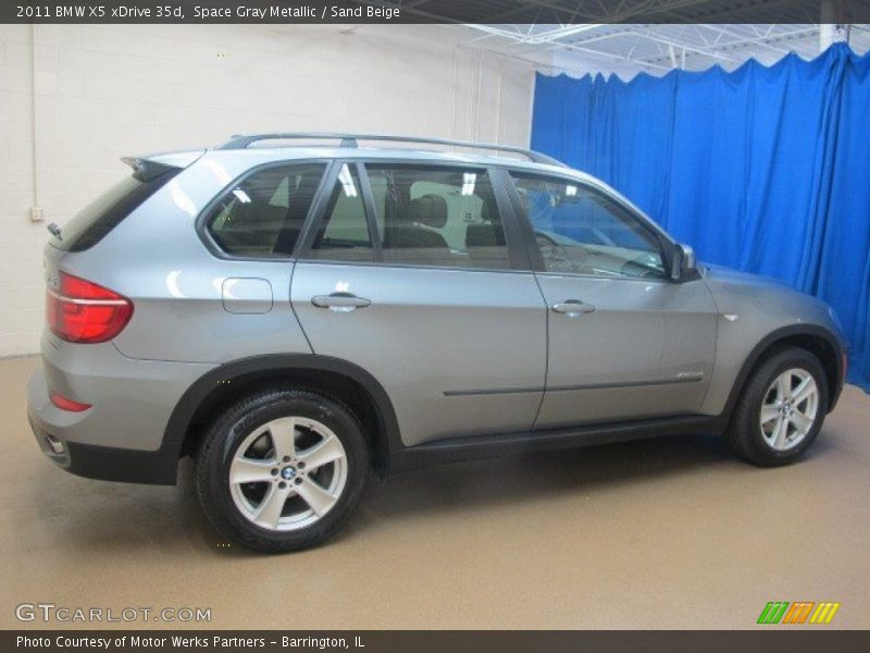Space Gray Metallic / Sand Beige 2011 BMW X5 xDrive 35d