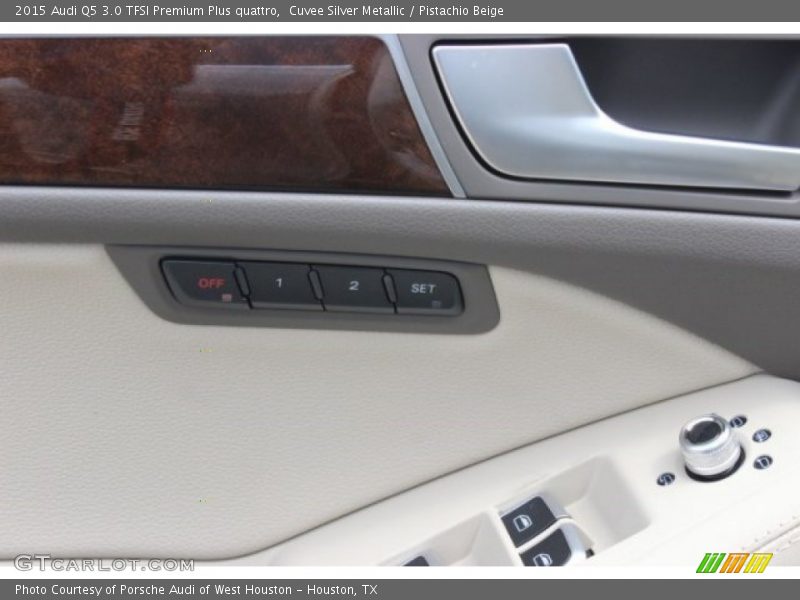 Cuvee Silver Metallic / Pistachio Beige 2015 Audi Q5 3.0 TFSI Premium Plus quattro