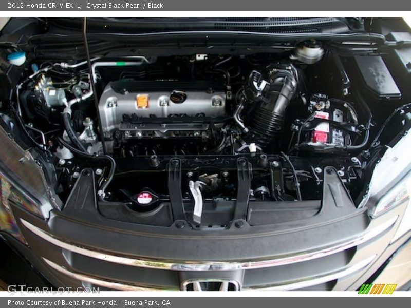 Crystal Black Pearl / Black 2012 Honda CR-V EX-L
