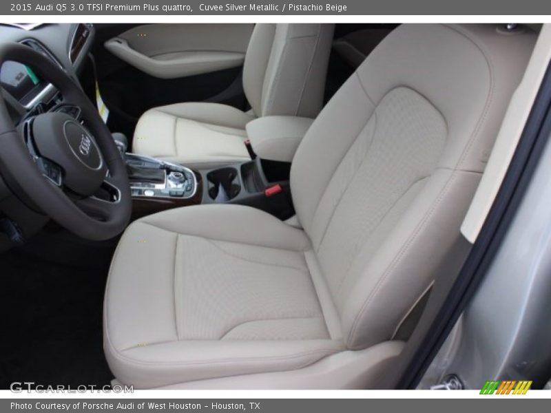 Cuvee Silver Metallic / Pistachio Beige 2015 Audi Q5 3.0 TFSI Premium Plus quattro