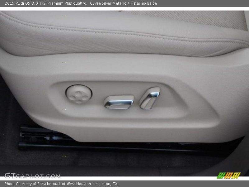 Cuvee Silver Metallic / Pistachio Beige 2015 Audi Q5 3.0 TFSI Premium Plus quattro