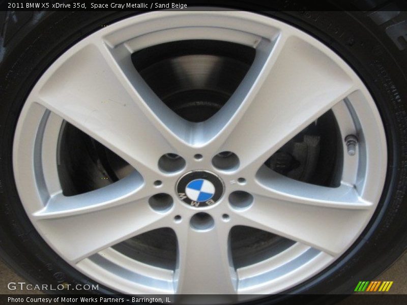 Space Gray Metallic / Sand Beige 2011 BMW X5 xDrive 35d