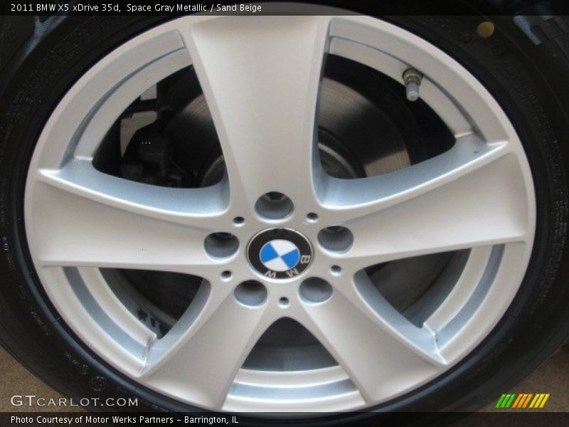 Space Gray Metallic / Sand Beige 2011 BMW X5 xDrive 35d