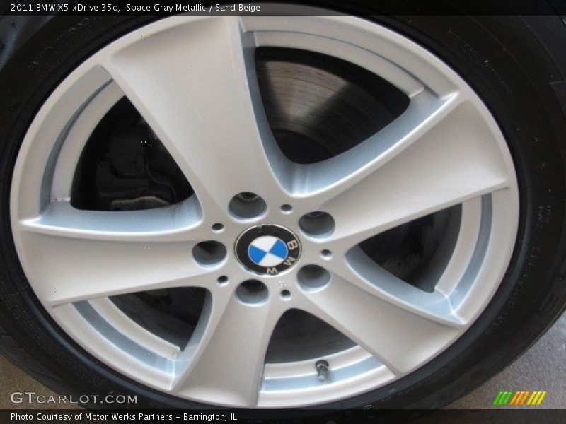 Space Gray Metallic / Sand Beige 2011 BMW X5 xDrive 35d