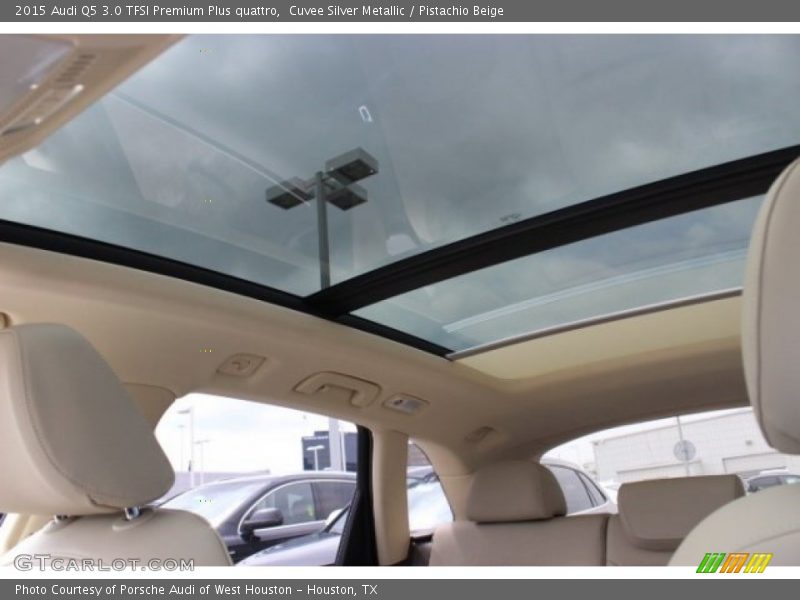 Cuvee Silver Metallic / Pistachio Beige 2015 Audi Q5 3.0 TFSI Premium Plus quattro