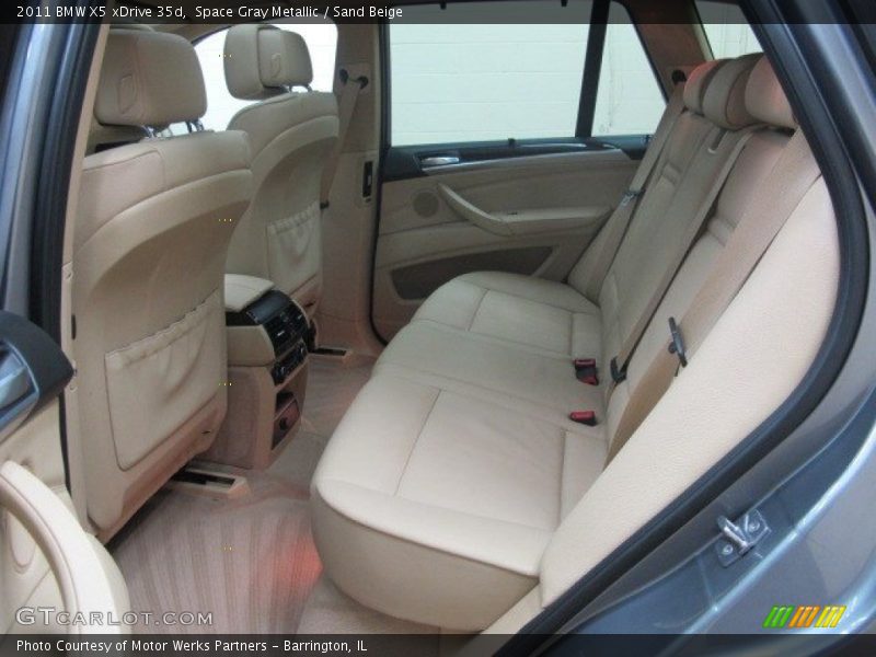 Space Gray Metallic / Sand Beige 2011 BMW X5 xDrive 35d