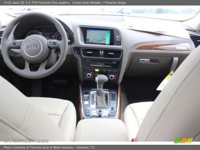 Cuvee Silver Metallic / Pistachio Beige 2015 Audi Q5 3.0 TFSI Premium Plus quattro