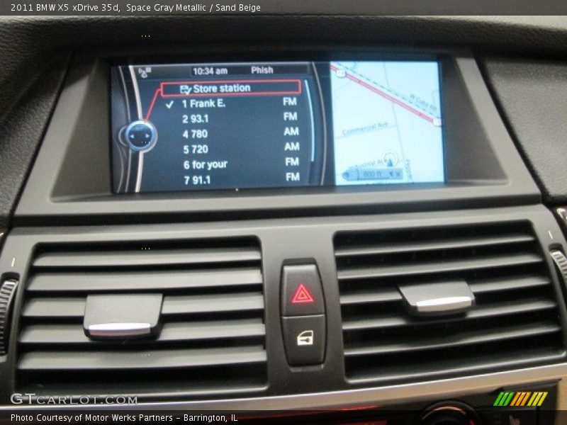 Space Gray Metallic / Sand Beige 2011 BMW X5 xDrive 35d