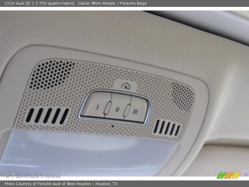 Glacier White Metallic / Pistachio Beige 2014 Audi Q5 2.0 TFSI quattro Hybrid