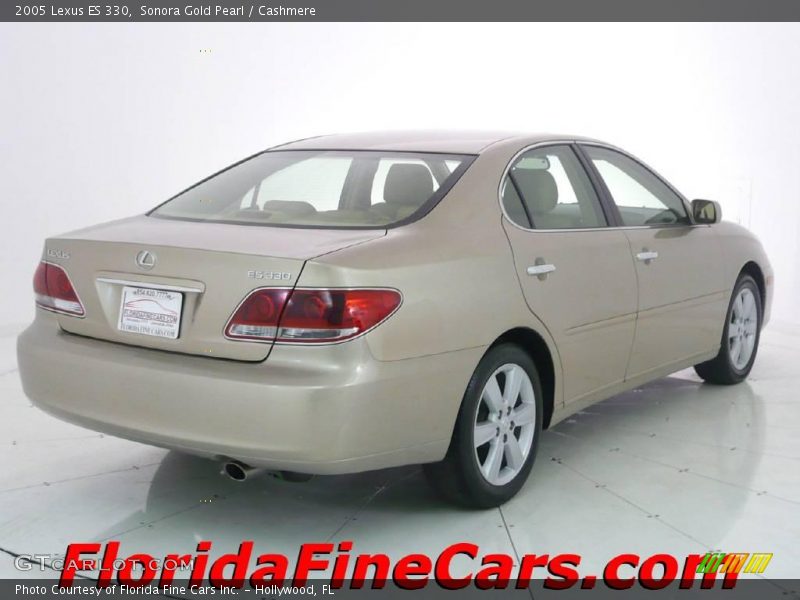 Sonora Gold Pearl / Cashmere 2005 Lexus ES 330