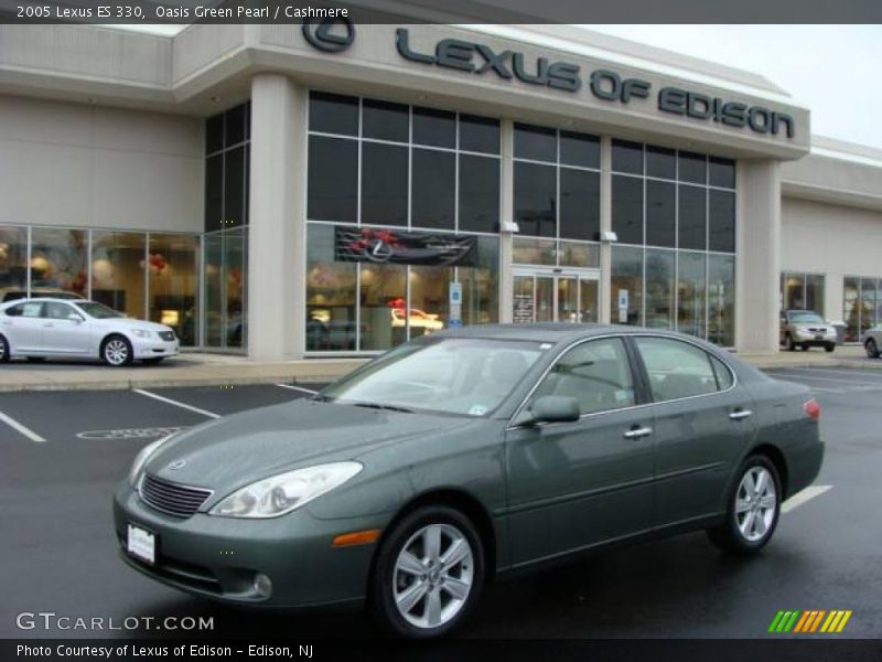 Oasis Green Pearl / Cashmere 2005 Lexus ES 330