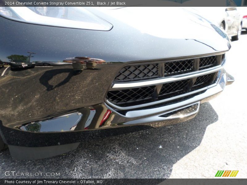 Black / Jet Black 2014 Chevrolet Corvette Stingray Convertible Z51