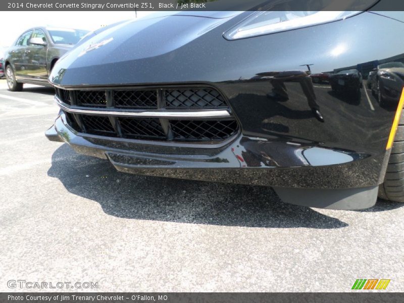 Black / Jet Black 2014 Chevrolet Corvette Stingray Convertible Z51