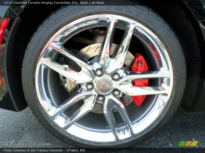  2014 Corvette Stingray Convertible Z51 Wheel