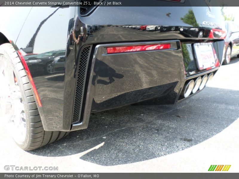 Black / Jet Black 2014 Chevrolet Corvette Stingray Convertible Z51