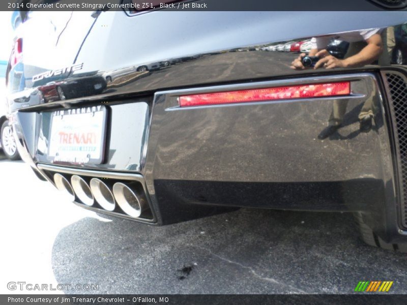 Black / Jet Black 2014 Chevrolet Corvette Stingray Convertible Z51